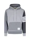 Thom Browne Men's Hoodie Pullover With Tona Fun Mix