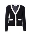 Thom Browne Side Buttoned Knit Cardigan In Black