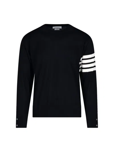 Thom Browne Sweaters In Black