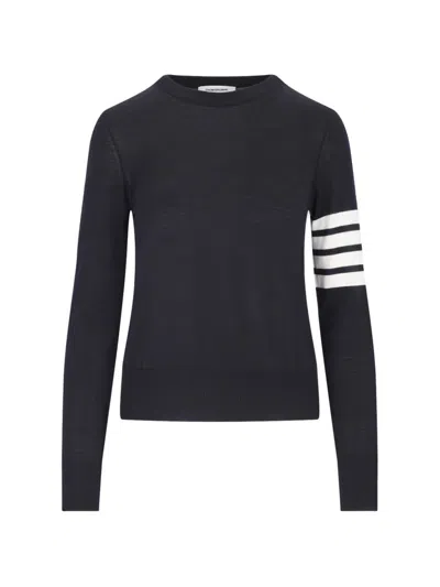 Thom Browne Sweaters In Black