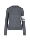 Thom Browne 4-bar Stripe Wool Sweater
