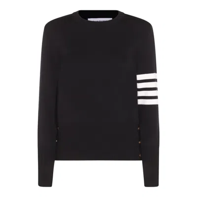 Thom Browne Sweaters In Black