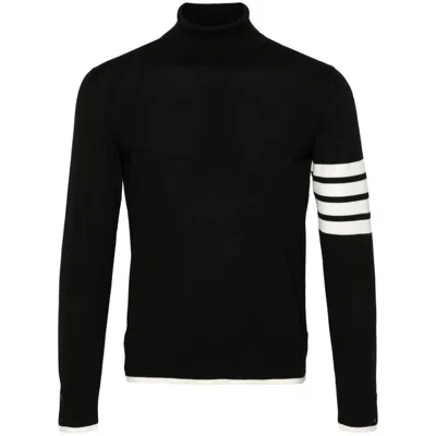 Thom Browne Sweaters In Black