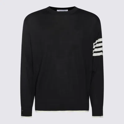 Thom Browne Sweaters In Black