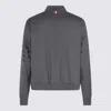 Thom Browne Sweaters Blacks And Greys In Gray