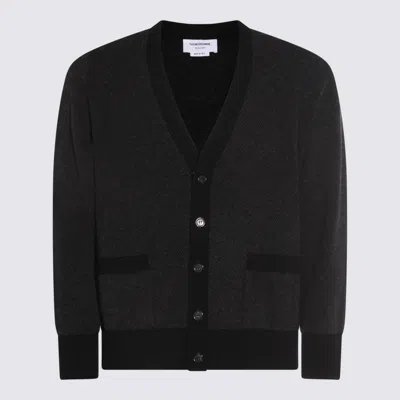 THOM BROWNE SWEATERS BLACKS AND GREYS