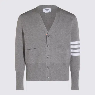 THOM BROWNE SWEATERS BLACKS AND GREYS