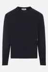 Thom Browne 4-bar Cotton Jumper In Black