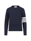 Thom Browne 4-bar Sweater In Blue