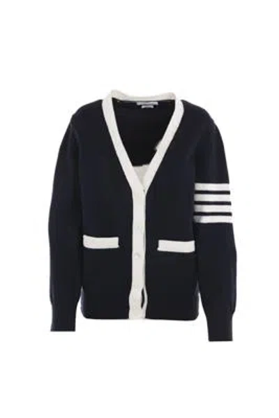 Thom Browne Sweater In Blue