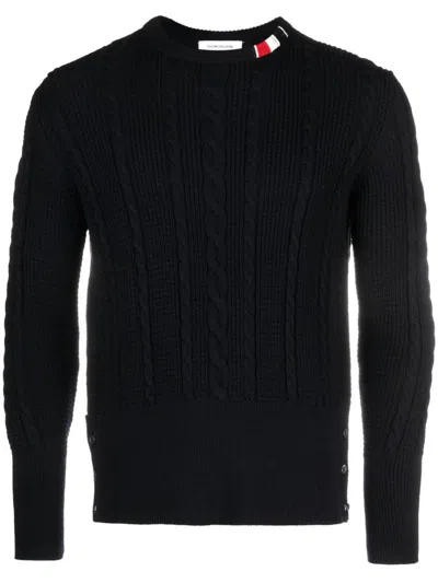 Thom Browne Sweaters In Black