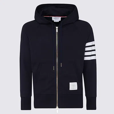 Thom Browne Sweaters Blue And Green In Black