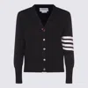 Thom Browne Sweaters Blue And Green In Black
