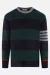 Shop Thom Browne Sweaters In Green