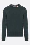 Thom Browne Merino Pullover In Green