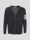Thom Browne Cárdigan - Gris In Grey