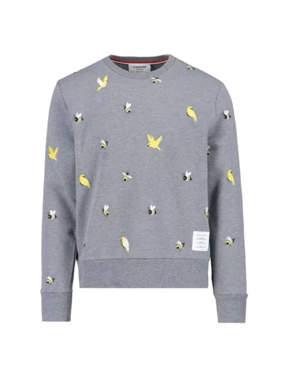 Thom Browne Sweaters In Gray