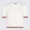 Thom Browne Sweaters Light And Natural In White