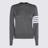 Thom Browne Sweaters Med Grey In Gray