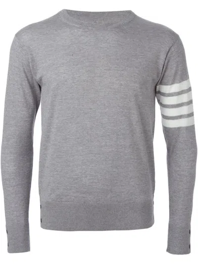 Thom Browne Sweaters In Pale Grey
