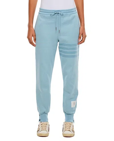 Thom Browne Woman Pants Sky Blue Size 6 Cotton