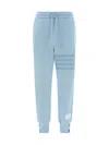 Thom Browne Sweatpants In Light Blue