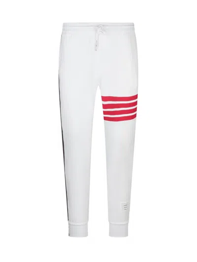 Thom Browne Sweatpants In White