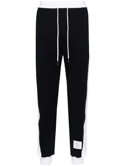 THOM BROWNE THOM BROWNE SWEATPANTS WITH ENGINEERED 4 BAR IN SOLID CLASSIC LOOPBACK JERSEY