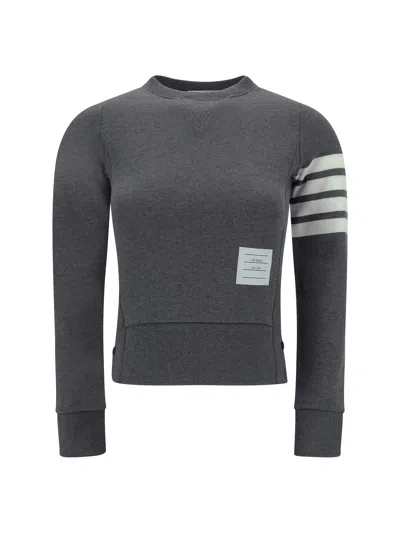 Thom Browne Sweatshirt In Dark Grey