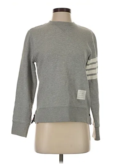 Pre-owned Thom Browne Sweatshirt In Gray