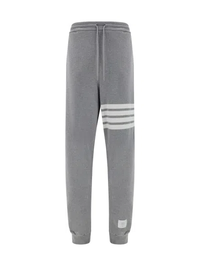 Thom Browne Engineered 4 Bar Jersey Sweatpant In Gray