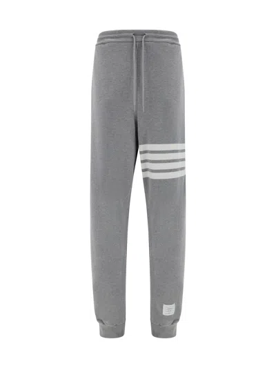 Thom Browne Engineered 4 Bar Jersey Sweatpant In Gray