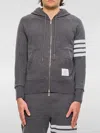Thom Browne Gray Cotton Sweatshirt In Grau 1