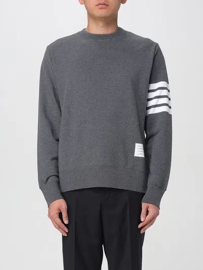 THOM BROWNE SWEATSHIRT THOM BROWNE MEN COLOR GREY,H11372020