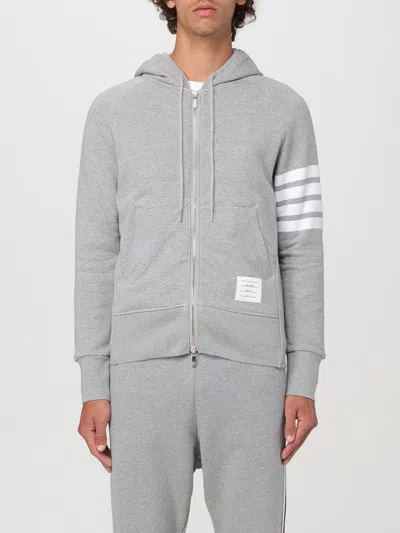 THOM BROWNE SWEATSHIRT THOM BROWNE MEN COLOR GREY,F71355020
