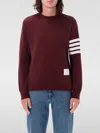 Thom Browne Classic Crewneck In Violett