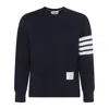 Thom Browne Engineered 4-bar Cotton Sweatshirt