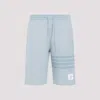 Thom Browne Light Blue Nylon Blend Swimming Shorts In Light Blue