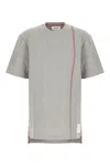 Thom Browne Grey Cotton T-shirt In Gray