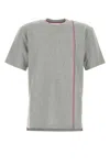 Thom Browne Grey Cotton T-shirt In Gray