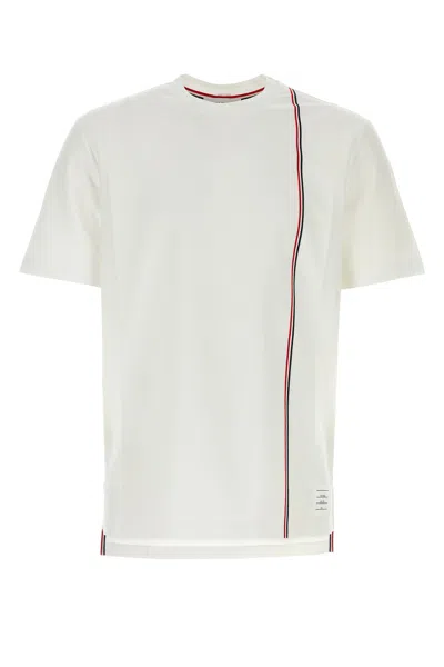 Thom Browne T-shirt-3 Nd  Male In White
