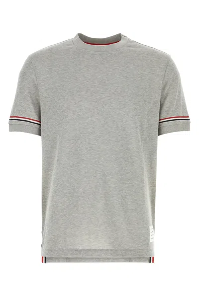 Thom Browne T-shirt-4 Nd  Male In Gray