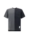 Thom Browne Two-tone Cotton T-shirt