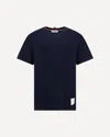 Thom Browne Blue Cotton T-shirt In Blue