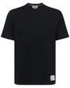 Thom Browne Signature Loopback Oversized T-shirt In Blue