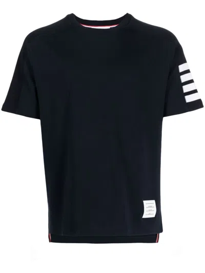 Thom Browne T-shirt In Navy