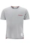 Thom Browne Gray Oversized Short Sleeve Pocket T-shirt