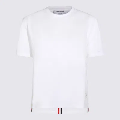 Thom Browne T-shirt E Polo Bianco In White