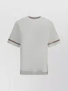 Thom Browne T-shirt With Iconic Bands