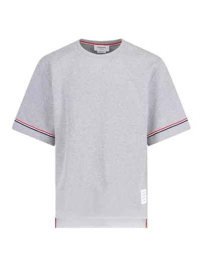 THOM BROWNE CAMISETA - GRIS